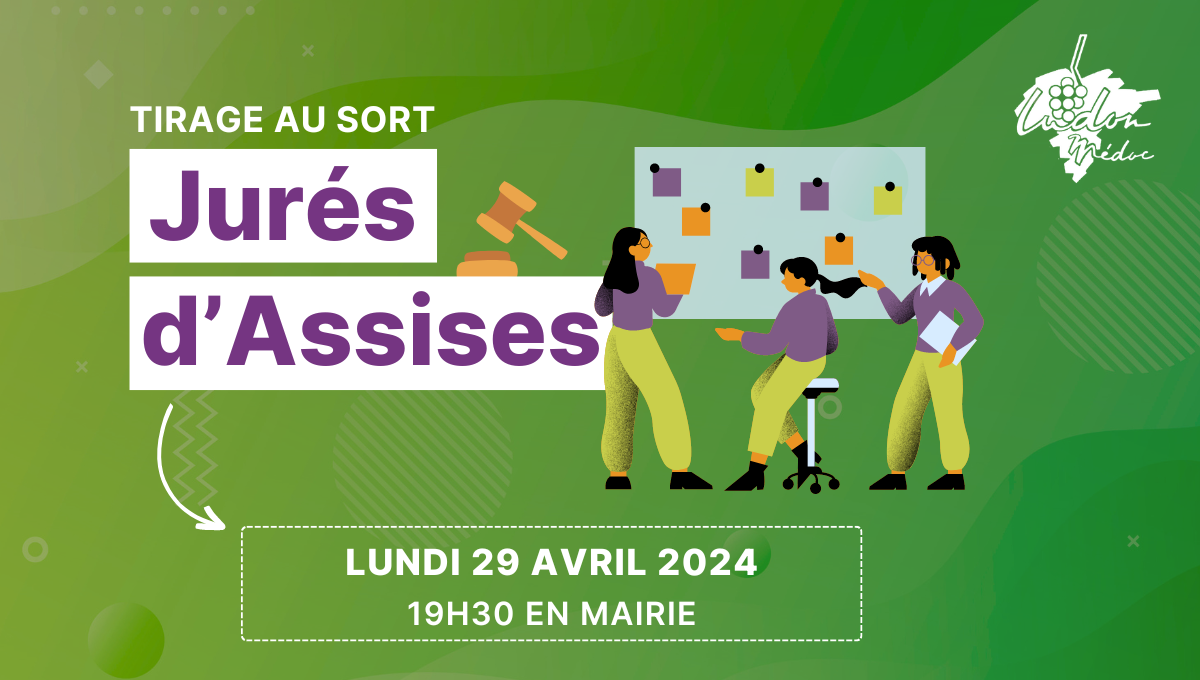 Tirage au sort des Jurés d’Assises 2025 Mairie de LudonMédoc